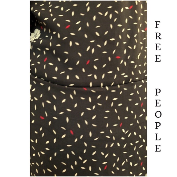 FREE PEOPLE LAYERED open side MIDI DRESS XS (S-M) - Picture 7 of 8